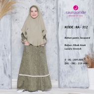 HIJAU Family Sarimbit SR-312 Green Muslim Fashion/ Rauna/