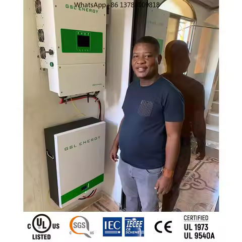 GSL ENERGY 48V Solar Hybrid Inverter Pure Sine Wave 3Kva 5Kva 15Kva Off Grid Hybrid Power Solar 3kw