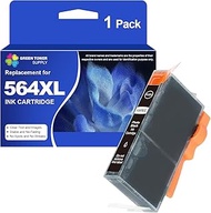 564XL Ink Cartridge Compatible for HP 564 XL 564XL Ink Cartridge (1x Photo Black) for Photosmart Pre