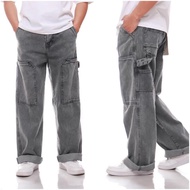 Carpenter WIde Leg Baggy Pants for Men Carpenter Jeans Denim Baggy Pants