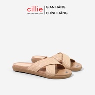 Cillie Women's Sandals Fashion Basic Cross Straps Fresh Summer Beach Travel DE10