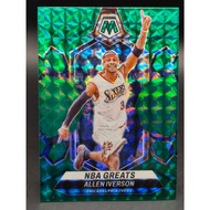 Panini Mosaic 2023-24 Nba Greats Allen Iverson Green nba card