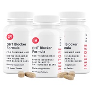 iRestore 3-in-1 Hair Growth Supplement with Biotin, DHT Blocker, Saw Palmetto, and Other Extracts (6