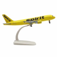 Mô hình máy bay Spirit Airbus A320 20cm MB2022