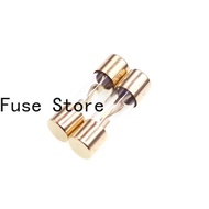 5PCs 5AG explosion proof fuse gold tubular 10*38mm 80A 32V