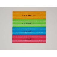 BUTTERFLY BT R3 R5 HL87 HA300 HA350 PRECISION ALPHABET LETTER TEMPLATE LETTERING STENCIL RULER SCREE