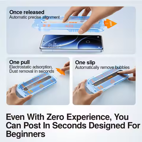 SmartDevil Dust-free Cabin Screen Protector for Poco F7 Ultra F7 Pro F6 Pro HD Tempered Glass Film f
