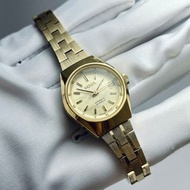 全新 絕美 HOGA 瑞士 SWISS 自動錶 早期老錶 古董錶 仕女錶 手錶 金色 復古 簡約 Vintage 古著