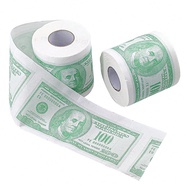 1 Roll Of 100 Dollar Bill Toilet Paper, Household Toilet Paper For Dollar Bill Printing, Novel Gifts