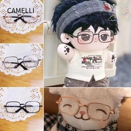 CAMELLI Mini Doll Glasses, 8.5CM Multi Color 8.5CM Glasses, Trend Toys Rectangle  Glasses Dolls Acce