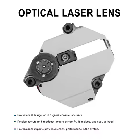 Plastic Game Console Gamepad Lens Replacement Component Optical Lens Gaming Accessories for PS1 KSM-