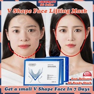 ❤️𝗦𝗚 𝗦𝗧𝗢𝗖𝗞❤️ 5 pcs/box V shape face lifting mask / V shape mask V line mask Face slimming mask Doubl
