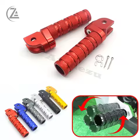 ACZ 1 Pair CNC Front Foot Pegs Footrest Adjustable Foot Rests for HONDA MSX125 MSX125SF CB150R CB300