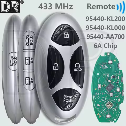 DR ID47 Chip 433MHz 95440-AA700 95440-KL000 95440-KL200 Proximity Car Remote Key For Hyundai IONIQ 6