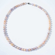 SYTK999-T 7-8mm Nature Fresh Water Pearl Necklace