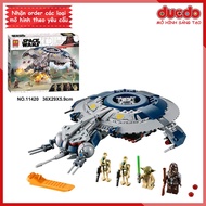 LRI 11420 Assembling Star Wars Droid Gunship - Puzzle Toy Model 75233 BLA