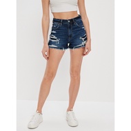 American Eagle กางเกงขาสั้นผู้หญิง MOM SHORT สี DARK DREAMS - 033-7368-068