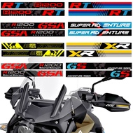 Reflective Motorcycle Handguard Decals Windshield Body Sticker For BMW R1200/1250GS Adv RT XR f900xr