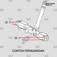 Crf Probolt REBOLT Titanium Triangle Bottom Titanium Bolt