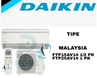 ac daikin malaysia 1/2 pk