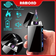 Electronic lighter windproof lighter lighter charging lighter USB socket charging arc lighter