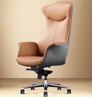 KOOXJEANS Leather office chair [K37A] เก้าอี้ทำงานหนังเก้าอี้ทำงานผู้บริหารเก้าอี้ทำงานคอมพิวเตอร์  Leather Swivel Chair Ergonomic Desk Chair for Home Office
