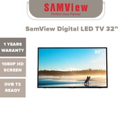 Samview 32Inch Digital LED TV with my free view TV ready