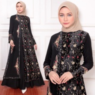 Abaya Abaya | Abaya Turkey | Cheap Abaya | Organdi Abaya | Jetblack Abaya