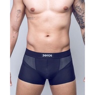 Australia 2eros AKTIV Series Homis Elastic Ribbed Material Special Stitching Design Is Black Boxer B