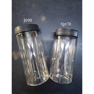 Balang kosong /Balang Kuih Plastik Pet container/Balang Biskut (1PCS) 600ml/700ml