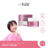 Nuface Night Cream Hydra Lock & Youthful Skin 15g | Nuface Nu Glow Night Cream Skincare