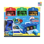 Big Bus Toy Box Carrying Small Bus - Giant TAYO Bus & Friends