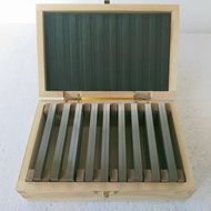 18-piece parallel alignment and alignment set in a wooden box. Dimensions 4x14x150, 4x16x150mm thick
