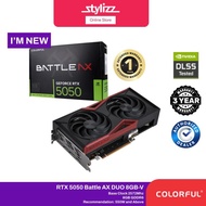 Colorful GeForce RTX 5050 Battle AX DUO 8GB-V Graphic Card 2 Fan DLSS 4