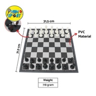 Magnetic Chess PVC Board Game ROX 4812-B 31.5cm X 31.5cm Fold 2 Original