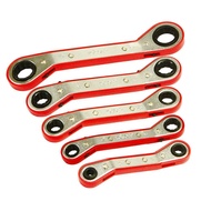 5pcs ratchet offset wrench set/REVERSIBLE RATCHET OFFSET WRENCH