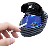 Carwithlid,helmet-styledesign,removableinnerliner,LEDlight,heat-resistantalloyinnerliner,360°rotatin