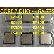 Intel Processors LGA775 E2140 E2160 E5300 E5400 E7400 E7500 E8300 E8400 CPU