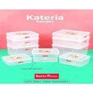 Basic Home Kateria Keeper 701 3 Liter 5 Liter/ 8 Liter/ Fried Food Container/ Food Container for Sal
