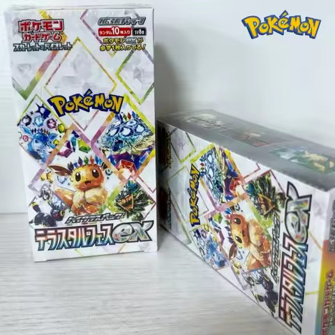 Hot Original Pokemon Car Trading Card Game Sv8a Terastal Festival Ex Japanese Version Sealed Collect