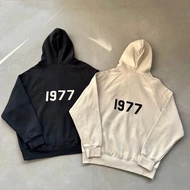 [Produced by the Big Devil] Tested Version Fear Of God ESSENTIAL Double Line 1977 Fleece Hooded Card