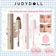 JUDYDOLL Liquid eye contour cream, double-ended contour cream, seamless highlight cream JUDYDOLL con