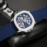 Jam Tangan Pria Belleda 9633 Rubber Anti Air Automatic