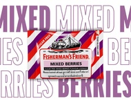 ลูกอมฟิชเชอร์แมน เฟรนด์ รสมิกซ์เบอร์รี่ Fisherman’s Friend Mixed Berries Flavour Lozenges [1/6/12 ซอ