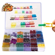 240Pcs Car Mini Fuse Plug Fuse Splitter Fuse Kit (2A /3A /5A /7.5A /10A /15A /20A /25A /30A /35A /40
