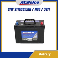 ACDelco SMF Battery S115D31LBH / N70 / 3SM 21rT