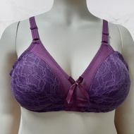 SFS B010 Women Lace Bra Non Wired Bra Plus Size 36 - 46 Cup B/C