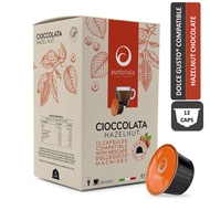 Punto Italia Espresso Cioccolata Hazelnut Nescafe Dolce Gusto Compatible Chocolate Capsules - Barcod