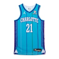 JT Thor Charlotte Hornets 2023-2024 Kia NBA Tip-Off Game Worn Classic Edition Jersey
