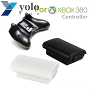 YOLO For Xbox 360 Back Door Case Plastic Replacement Battery Pack Cover Shell Wireless Gamepad Game Controller Battery Pack Cover